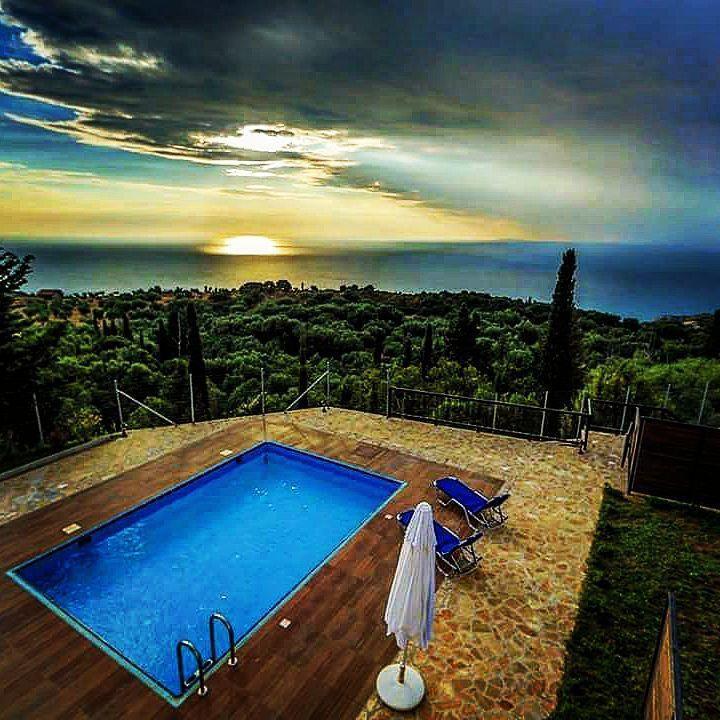Villa Vera Áyios Nikítas Rum bild